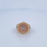 Anillo Corona Rx 8.35gr / T9 1/4 / Oro 18K $