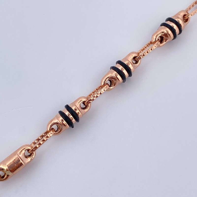 Pulso Rustico Barril 4.3gr / 21cm / Oro 18K &