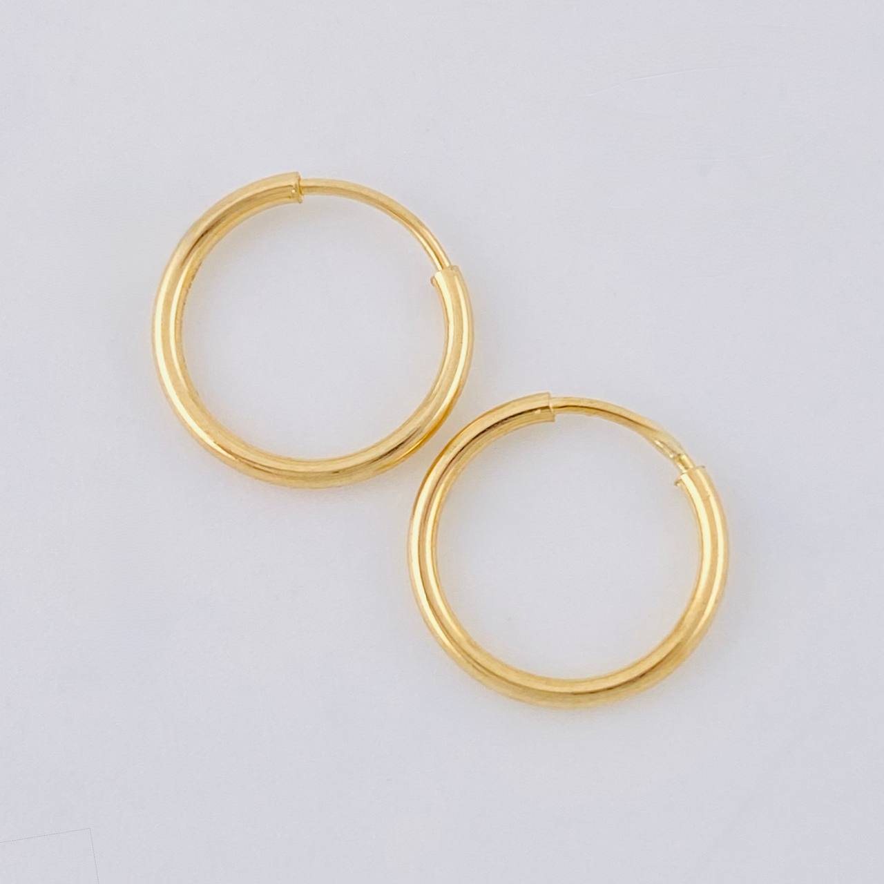 Candongas Aro 0.45 g / 1 cm Oro Amarillo 18K