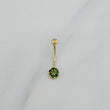 Piercing Ombligo Circulo 0.6 g / 1.9 cm Oro Amarillo 18K