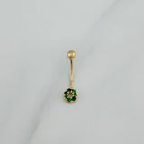 Piercing Ombligo Circulo 0.6 g / 1.9 cm Oro Amarillo 18K