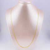 Cadena Cadena China 1.9g / 45cm / 1.1mm Oro Amarillo 18K