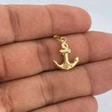Dije Ancla 0.7gr / 2.5cm / Oro Amarillo 18K &