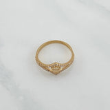 Anillo Corona 1.75 g / T5 3/4 Oro Amarillo 18K