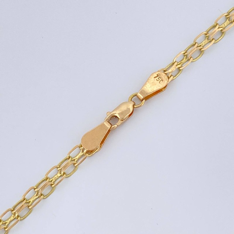Cadena China 5.65gr / 50cm / Oro Amarillo +1 18K $