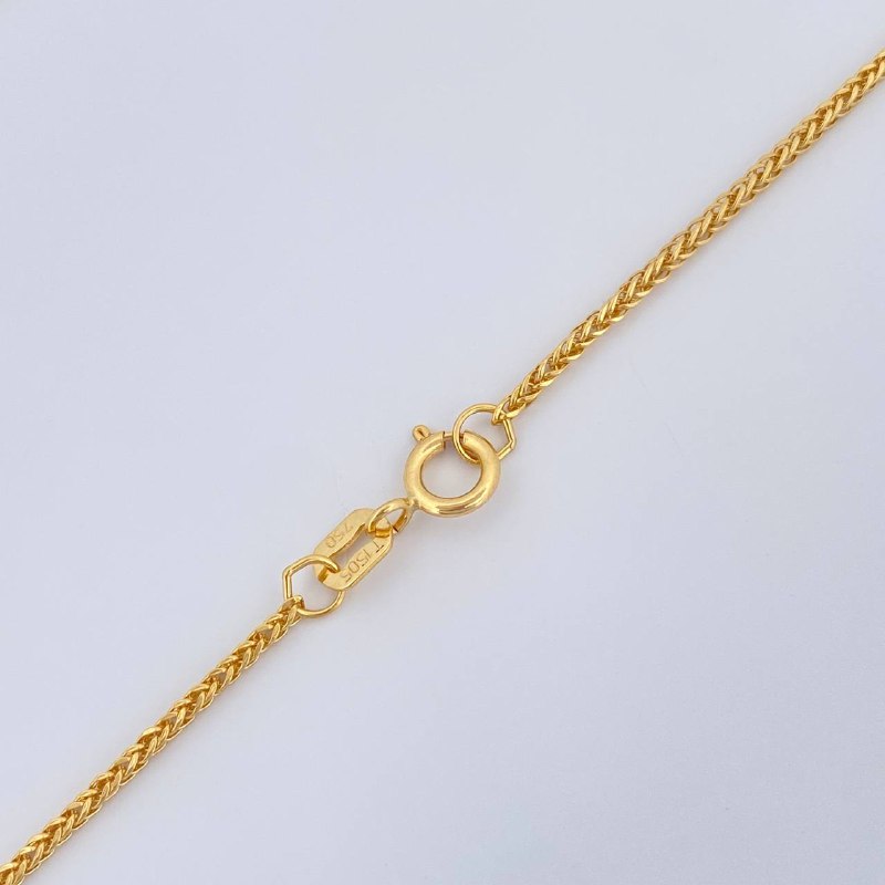 Cadena Franco 2.3gr / 50cm / Oro Amarillo +3 18K $