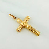 Dije Cruz Cristo 1.25 g / 3.3 cm Oro Amarillo 18K
