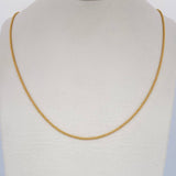 Cadena Cordon 1.85gr / 44.5cm / Oro Amarillo +3 18K $