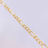 Pulso Figaro 1.55g / 19.9cm / 3.4mm Oro Amarillo 18K