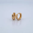 Candongas Rose 1.9gr / 1cm / Oro 18K $
