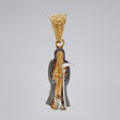 Dije Santa Muerte 2.5 g / 3 cm Tres Oros 18K