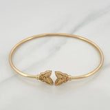 Pulso Aro Mariposa Diamantado 3.55 g / 16.8 cm / 1.6 mm Oro Amarillo 18K