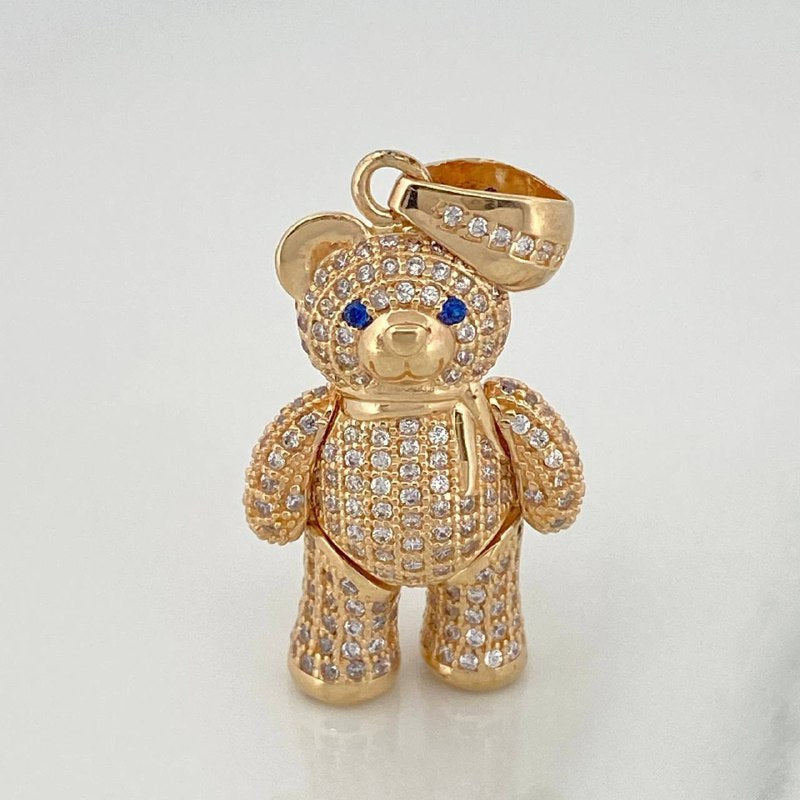Dije Oso Bufanda Articulado 9.6 g / 3.8 cm Oro Amarillo 18K