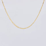 Cadena Figaro 2.2g / 60cm / 2.35mm Oro Amarillo 18K