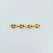 Herraje Retazo Gc 0.35 g / 2.7 cm Oro Amarillo 18K