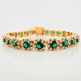 Pulso Tennis 22.25 g / 17.5 cm / 6.7 mm Oro Amarillo 18K