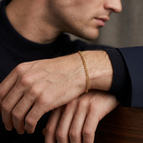Pulso Cubano 0.85 g / 20 cm / 2 mm Oro Amarillo 18K