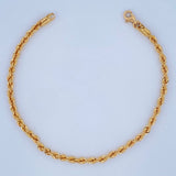 Pulso Lazo 3.05gr / 20.1cm / Oro Amarillo +3 18K &