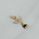 Dije San Miguel Arcangel 1.75 g / 2.8 cm Tres Oros 18K