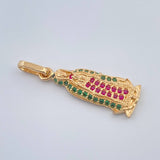 Dije Virgen De Guadalupe 1.8gr / 2.8cm / Oro Amarillo 18K &