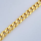 Pulso Cubana 6.1gr / 20.6cm / Oro Amarillo +1 14K Italy $