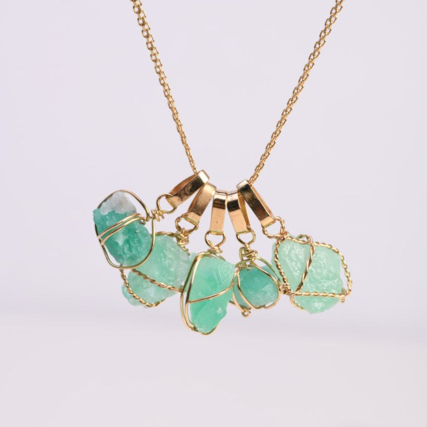 Dije Morralla Esmeralda Grande Oro Amarillo 18K (Joya) ©