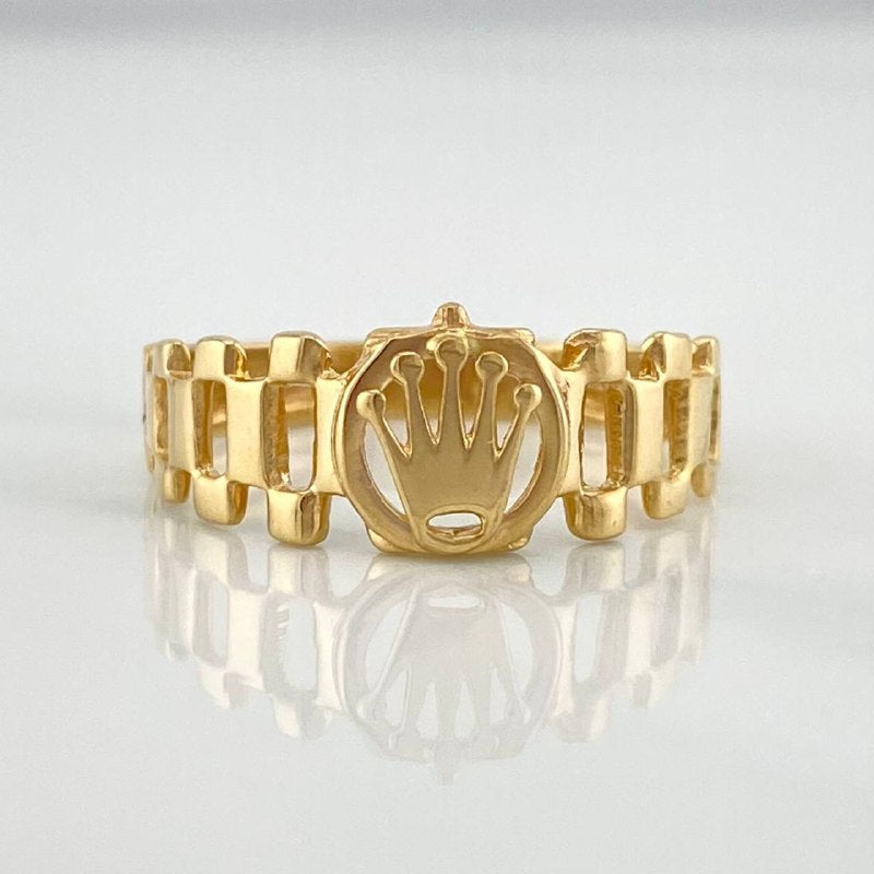 Anillo Correa Corona 2 g / T6 1/2 Oro Amarillo 18K