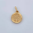 Dije Medalla Oso 0.95gr / 2cm / Oro Amarillo 18K &
