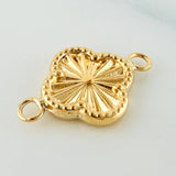 Herraje Trebol 0.6 g / 1.6 cm Oro Amarillo 18K