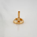 Candongas Aro Lisa 1.05 g / 1 cm Oro Amarillo 18K