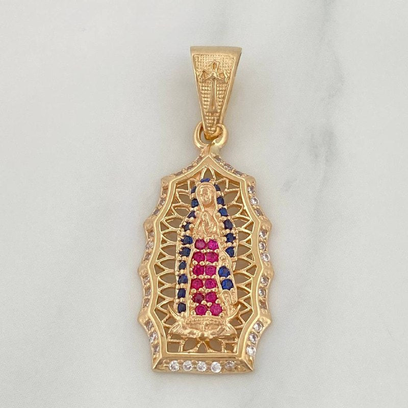 Dije Virgen Guadalupe 3.25 g / 3.2 cm Oro Amarillo 18K