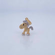 Dije Caballo Articulado 1.9gr / 2.5cm / Oro 18K &