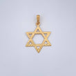 Dije Estrella De David 1.6gr / 3.3cm / Oro Amarillo 18K $