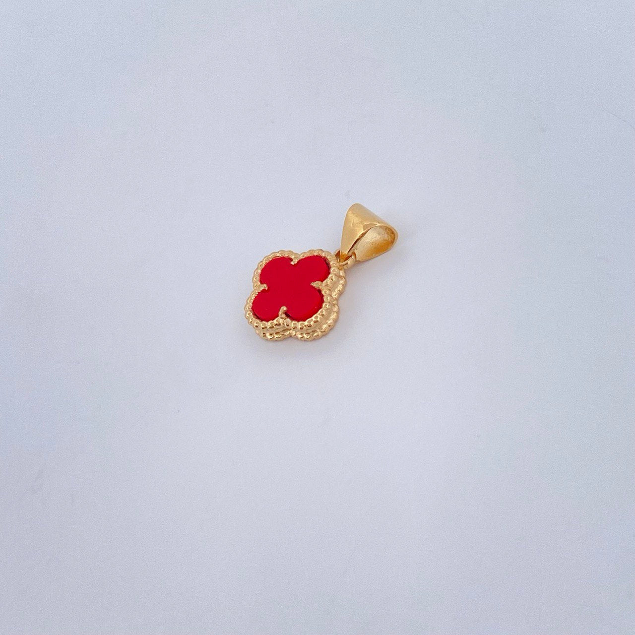 Dije Trebol 1.2gr / 1.6cm / Oro Amarillo Nac.Esp. 18K $