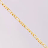Pulso Fígaro 2.25g / 19.2cm / 3.3mm Oro Amarillo 18K