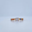 Anillo Churumbela Corazones 1.25gr / T5 1/4 / Oro Amarillo 18K &
