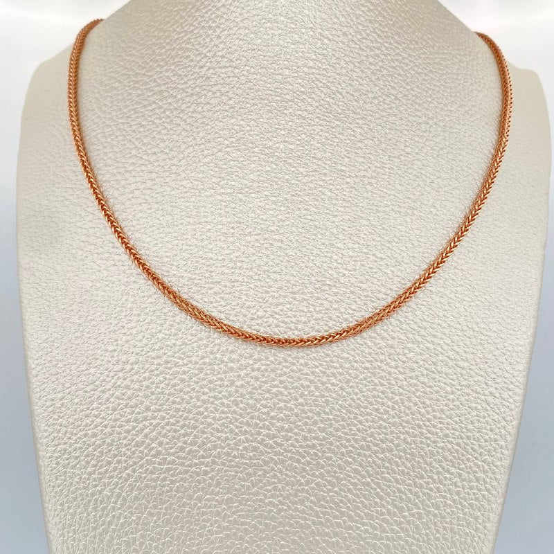 Cadena Franco 5.65gr / 59.8cm / Oro Rosa +3 18K %