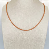 Cadena Franco 5.65gr / 59.8cm / Oro Rosa +3 18K %