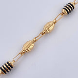 Tobillera Rustica Barril 5.85gr / 24.5cm / Oro 18K &