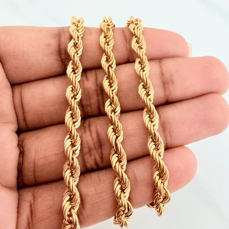 Cadena Lazo 14.15 g / 60 cm / 4.15 mm Oro Amarillo 18K