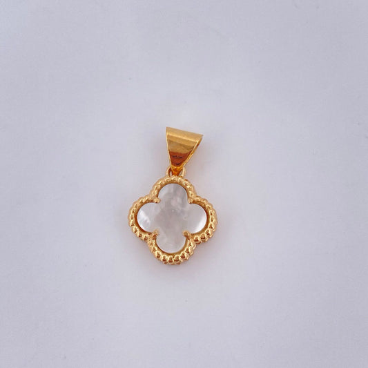 Dije Trebol 1.3gr / 1.6cm / Oro Amarillo Nac.Esp. 18K $