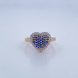 Anillo Corazon 2.75gr / T6 3/4 / Oro 18K &
