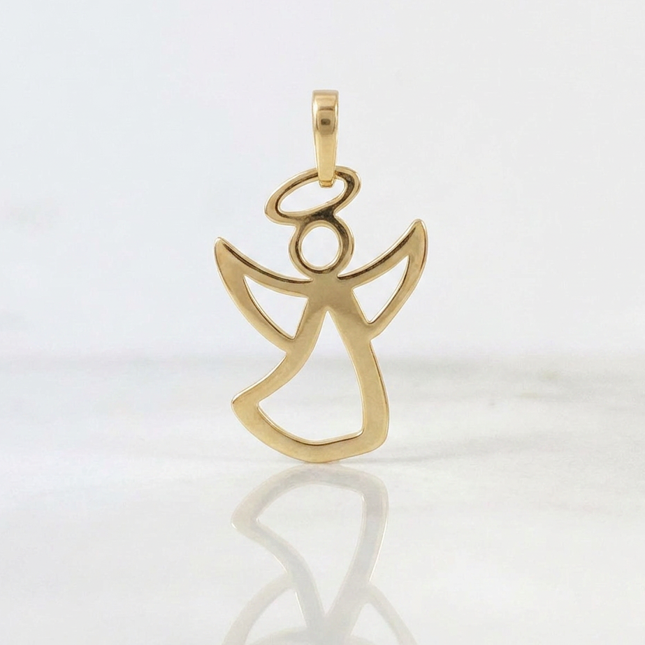 Dije Angel Silueta 0.4gr / 2.2cm / Oro Amarillo 18K ©