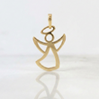 Dije Angel Silueta 0.4gr / 2.2cm / Oro Amarillo 18K ©