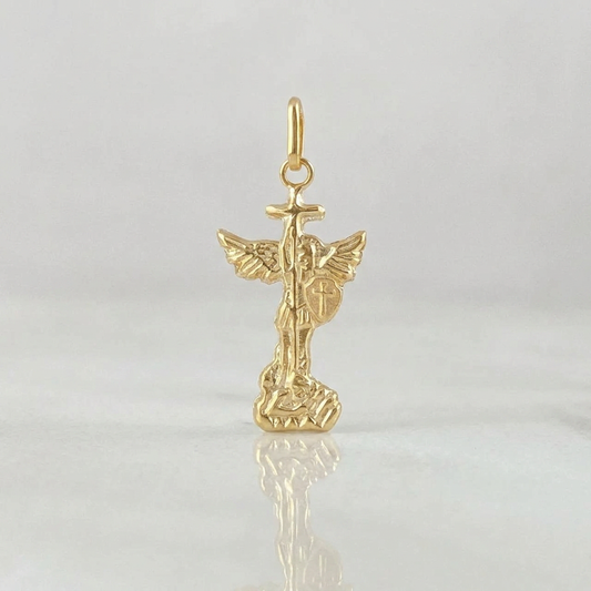 Dije San Miguel Arcangel 0.35g / 2cm Oro Amarillo 18K