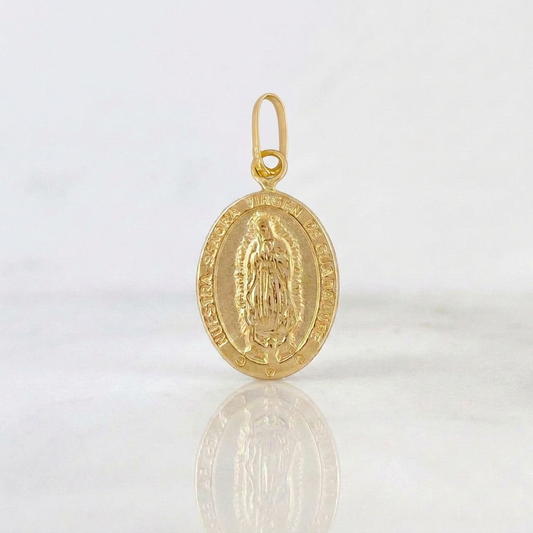 Dije Virgen De Guadalupe 0.95 g / 2.4 cm Oro Amarillo 18K