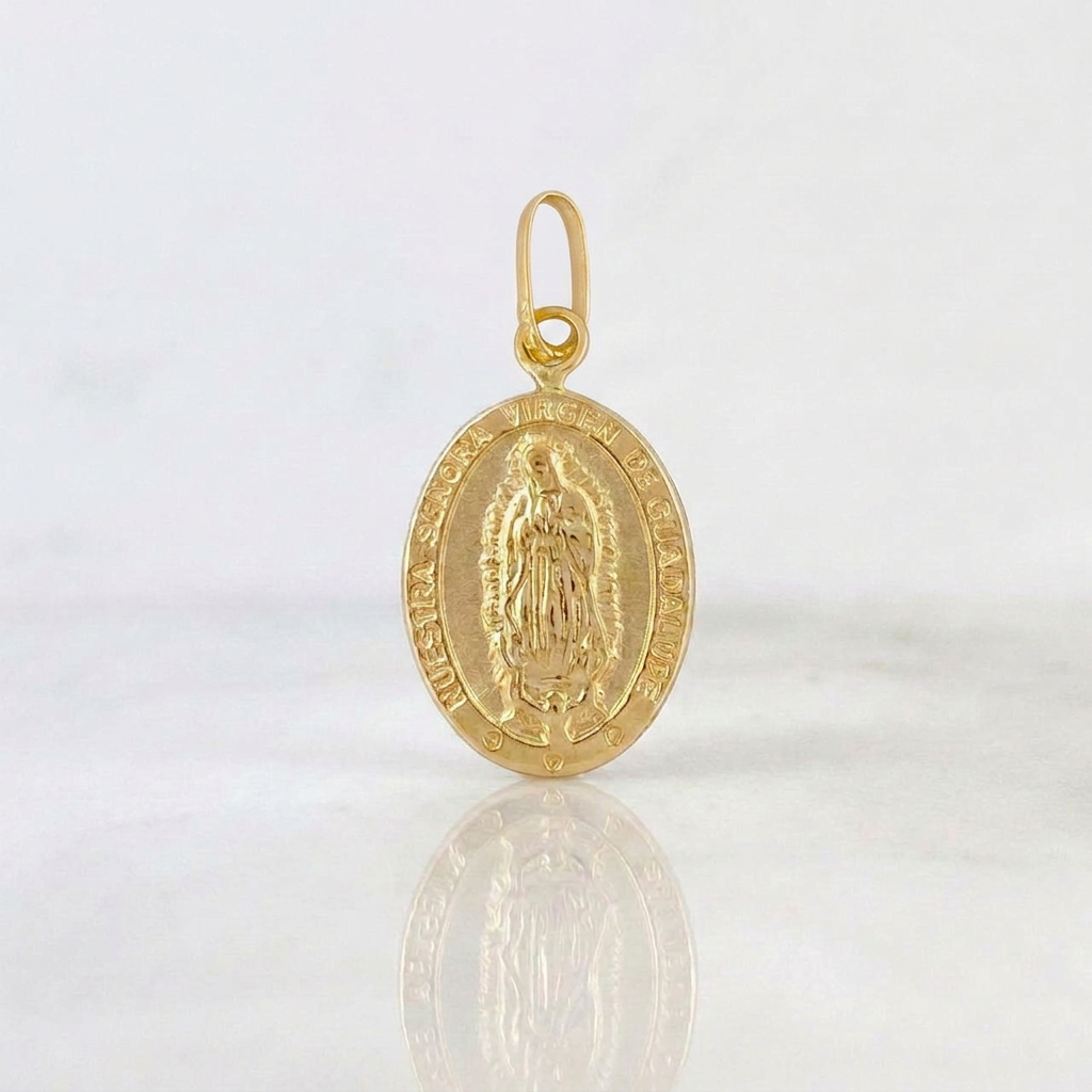 Dije Virgen de Guadalupe 1 g / 2.4 cm Oro Amarillo 18K