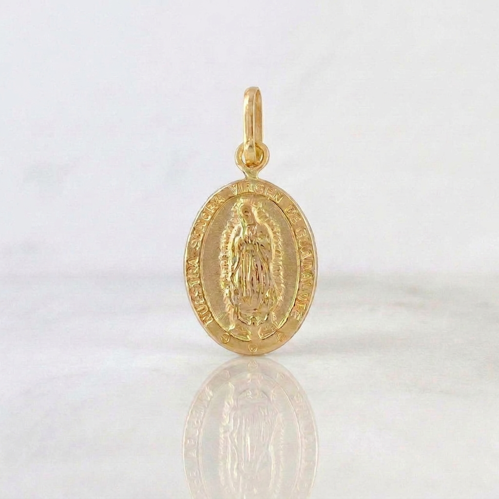 Dije Virgen de Guadalupe 1.1 g / 2.6 cm Oro Amarillo 18K