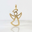 Dije Silueta Ángel 0.5gr / 2.8cm / Oro Amarillo 18K %