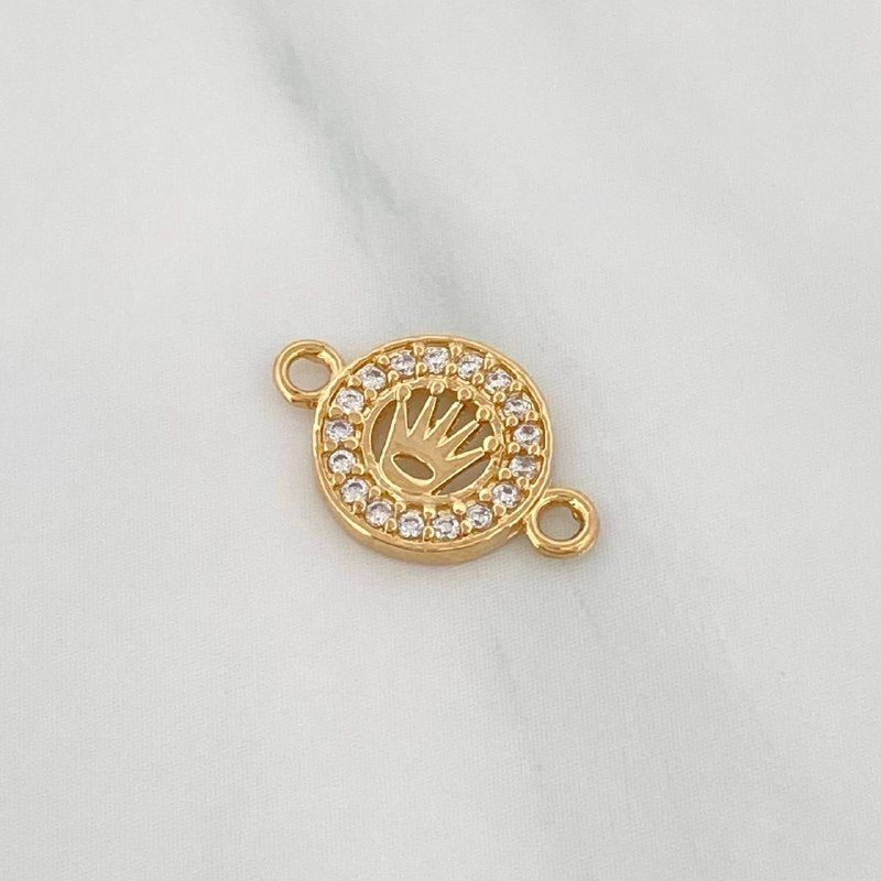 Herraje Corona 0.65 g / 1.3 cm Oro Amarillo 18K